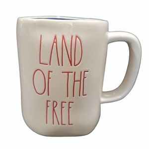 🇺🇲LAND OF THE FREE Rae Dunn coffee mug